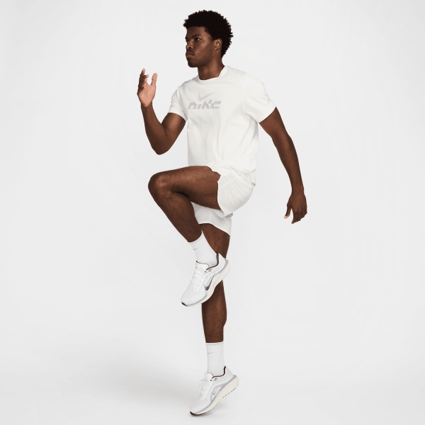Nike Miler Flash Maglietta - Sail/Reflective Silver