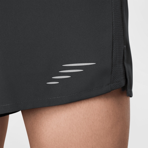 Nike Challenger Flash 5in Shorts - Dark Smoke Grey/Reflective Silver