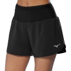Mizuno Multi Pocket 4in Pantaloncini - Black