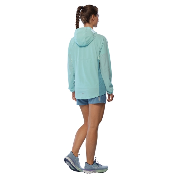 Mizuno Alpha Logo Giacca - Cloud Blue
