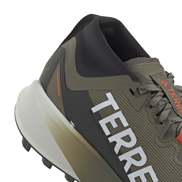 adidas Terrex Agravic GTX - Olive Strata/Cloud White/Semi Impact Orange
