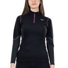 Mizuno Merino Wool Shirt - Black/Violet Quartz