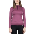 Mizuno Mid Weight Breath Thermo Logo Camisa - Violet Quartz