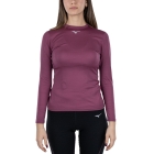 Mizuno Mid Weight Breath Thermo Shirt - Violet Quartz