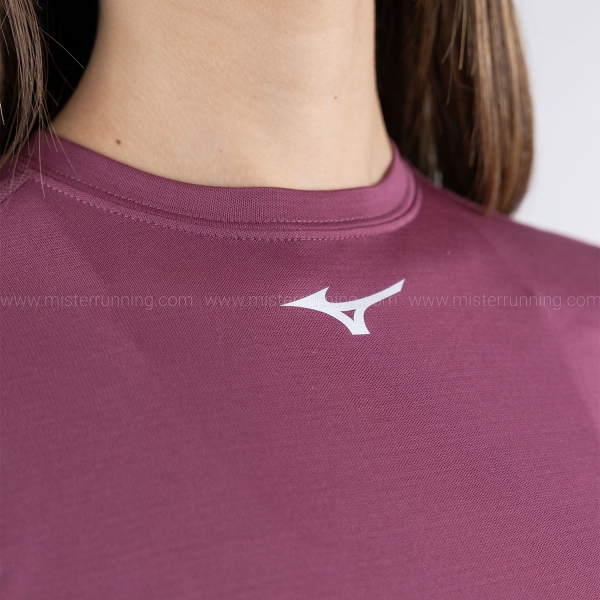 Mizuno Mid Weight Breath Thermo Camisa - Violet Quartz
