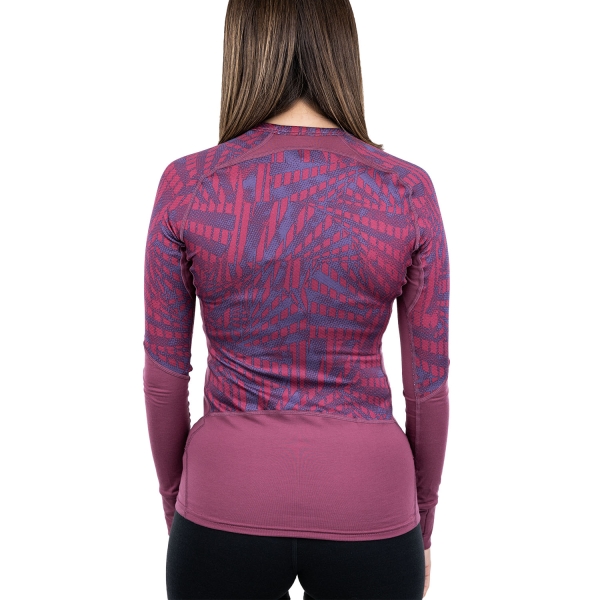 Mizuno Virtual Body G4 Crew Logo Shirt - Violet Quartz