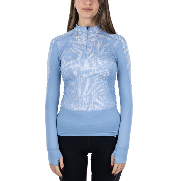 Camiseta Manga Larga Ropa íntima Mujer Mizuno Virtual Body G4 Camisa  Glacier Lake A2GAB70028