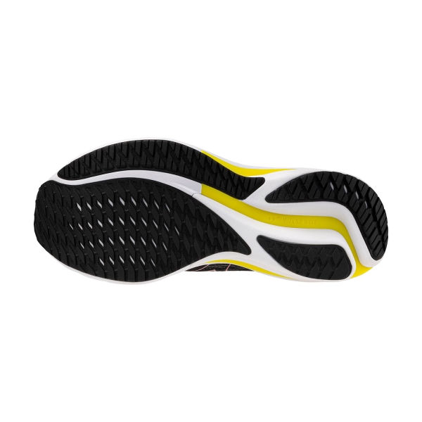 Mizuno Wave Rider 28 - Black/White/Evening Primrose