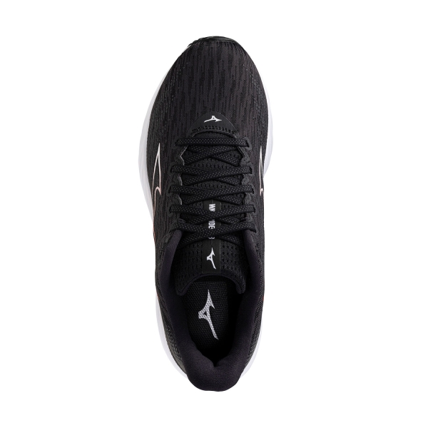 Mizuno Wave Rider 28 - Black/White/Evening Primrose