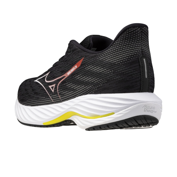 Mizuno Wave Rider 28 - Black/White/Evening Primrose
