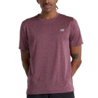 New Balance Athletics Run Maglietta - Faded Plum