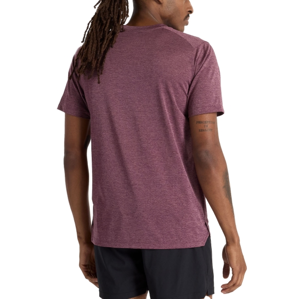 New Balance Athletics Run T-Shirt - Faded Plum