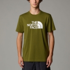 The North Face Easy T-Shirt - Forest Olive/TNF White