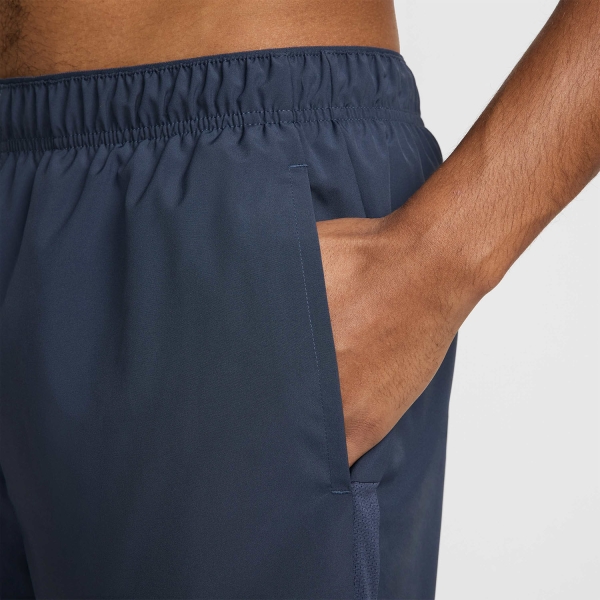 Nike Challenger 2 in 1 5in Pantaloncini - Thunder Blue/Reflective Silver