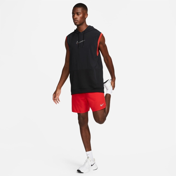 Nike Challenger 2 in 1 7in Shorts - University Red/Reflective Silver