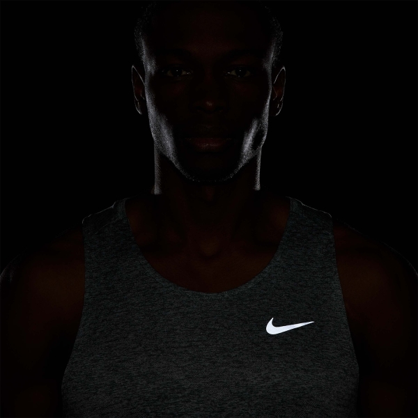 Nike Dri-FIT ADV Stride Top - Smoke Grey/Heather/Reflective Silver