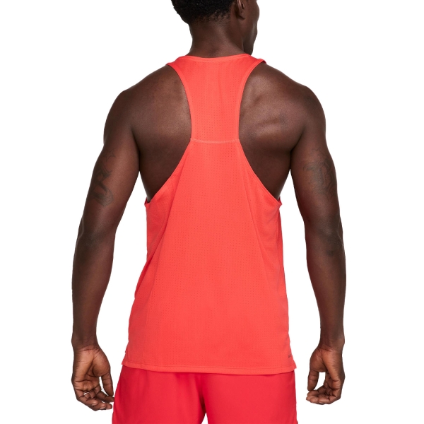 Nike Dri-FIT Fast Canotta - Light Crimson/Reflective Silver