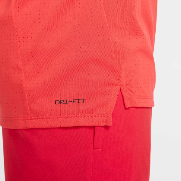 Nike Dri-FIT Fast Canotta - Light Crimson/Reflective Silver