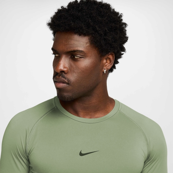 Nike Dri-FIT Logo Shirt - Light Army/Black
