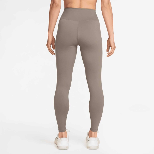 Nike Dri-FIT One 7/8 Tights - Mink Brown/Black