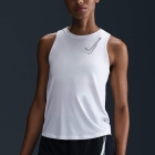 Nike Dri-Fit One Swoosh Top - White