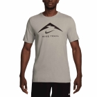 Nike Dri-FIT Trail Logo Camiseta - College Grey/Black