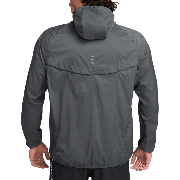 Nike Dri-FIT UV Stride Chaqueta - Smoke Grey/Reflective Silver