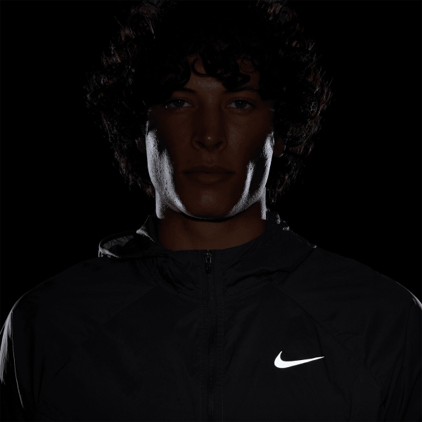 Nike Dri-FIT UV Stride Chaqueta - Smoke Grey/Reflective Silver