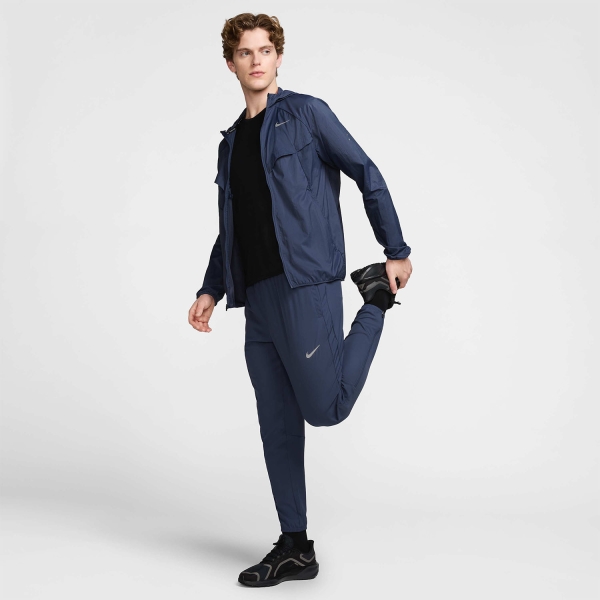 Nike Dri-FIT UV Stride Chaqueta - Thunder Blue/Reflective Silver