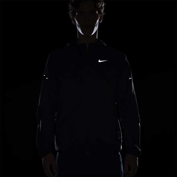 Nike Dri-FIT UV Stride Chaqueta - Thunder Blue/Reflective Silver