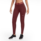 Nike Pro Logo Tights - Dark Team Red/Magic Ember/White