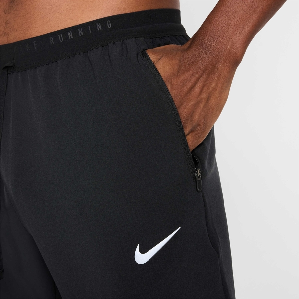 Nike Stride Pantaloni - Black/Reflective Silver