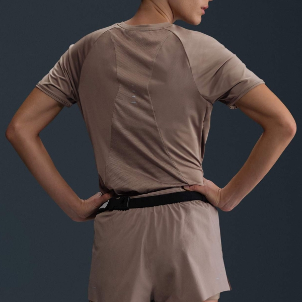Nike Swift Camiseta - Mink Brown/Reflective Silver