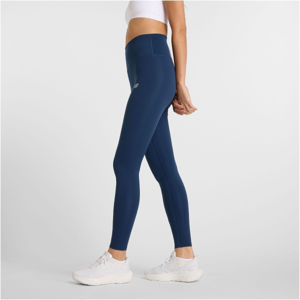 New Balance Harmony Logo Tights - Navy