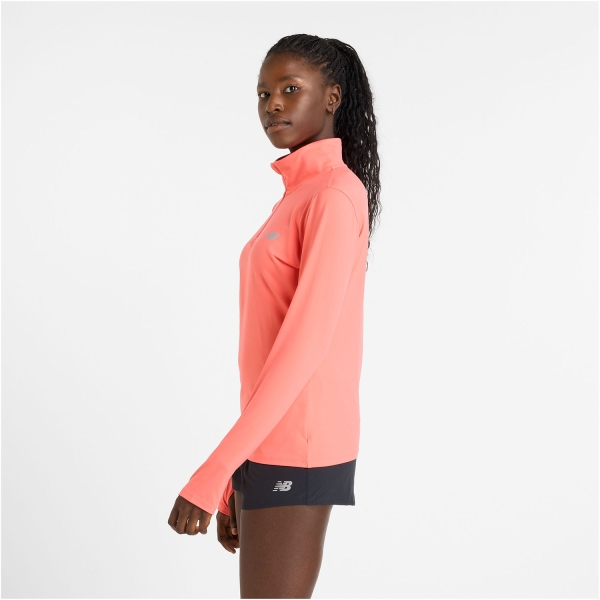 New Balance Space Dye Camisa - Drift Red