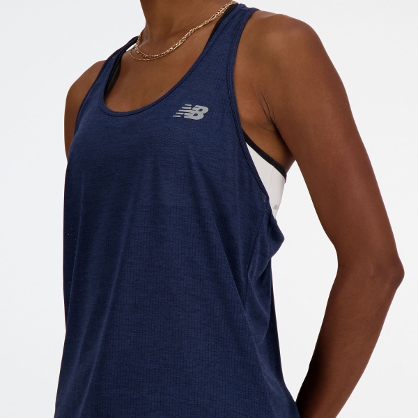 New Balance Athletics Ice Tank - Navy Heather