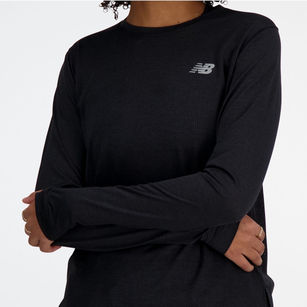 New Balance Athletics Shirt - Black Heather