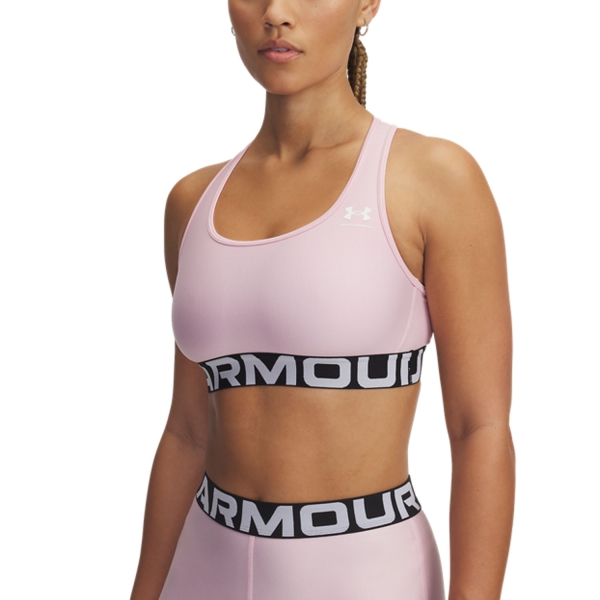 Reggiseno Sportivo Donna Under Armour HeatGear Reggiseno Sportivo  Prime Pink/White 13835440647