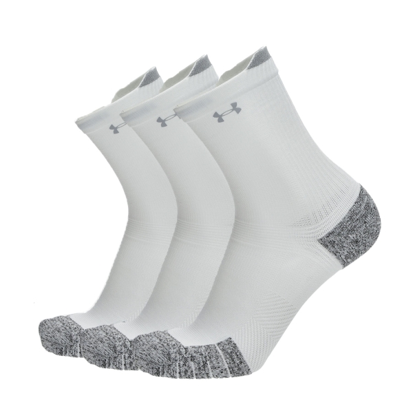 Calcetines Under Armour ArmourDry Cushion x 3 Calcetines  White/Reflective 13870430101