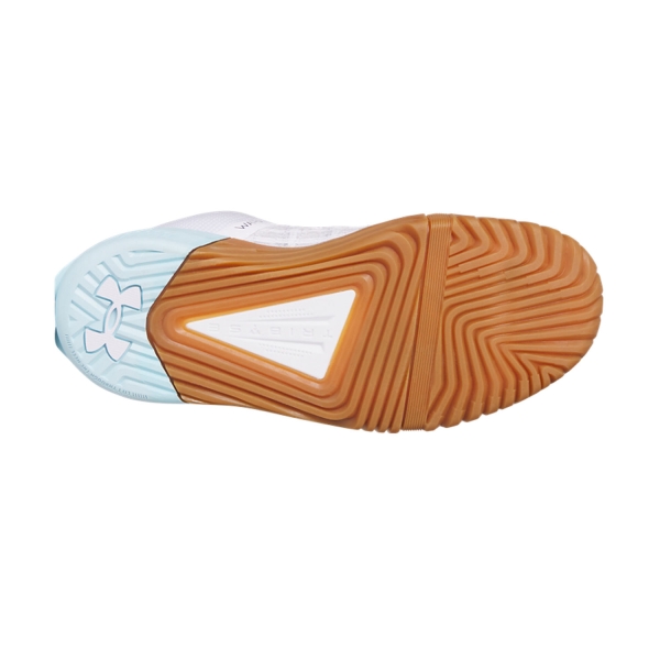Under Armour TriBase Reign 6 - White/Distant Gray/Downpour Gray