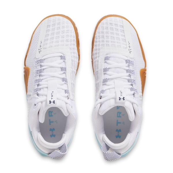 Under Armour TriBase Reign 6 - White/Distant Gray/Downpour Gray