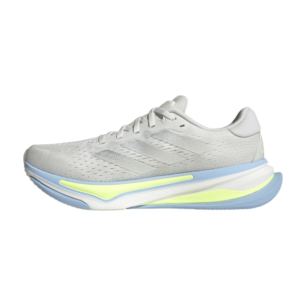 adidas Supernova Prima - Crystal White/Silver Metallic/Hi Res Yellow