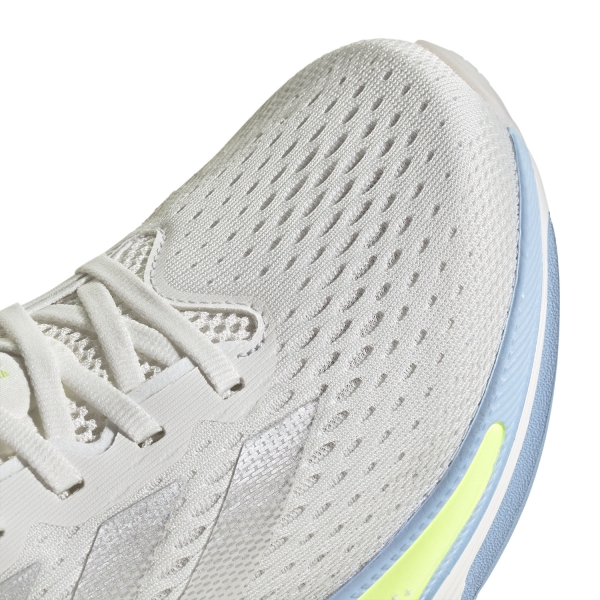 adidas Supernova Prima - Crystal White/Silver Metallic/Hi Res Yellow