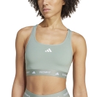 adidas TechFIT Pro Sujetador Deportivo - Silver Green