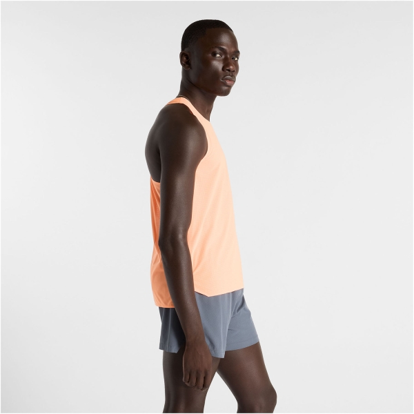 New Balance Race Day Ultra Tank - Hot Mango
