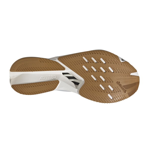 adidas adizero Boston 12 - Core White/Dark Blue/Pure Ruby