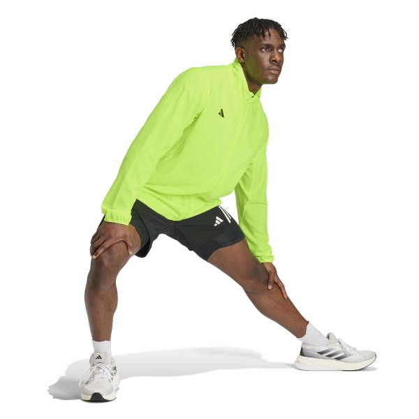 adidas adizero Essentials Giacca - Lucid Lemon