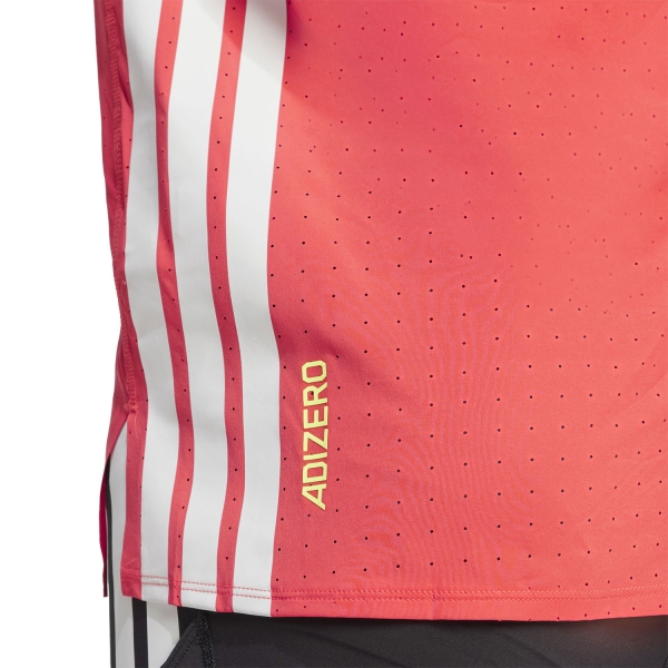 adidas adizero Pro Maglietta - Semi Lucid Red