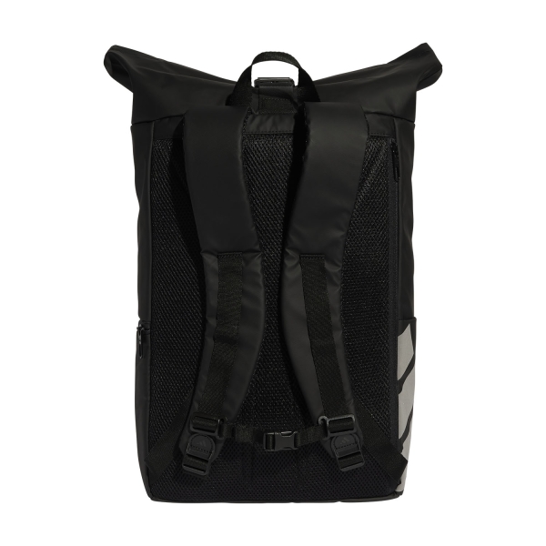 adidas Back to University Rolltop Zaino - Black/White