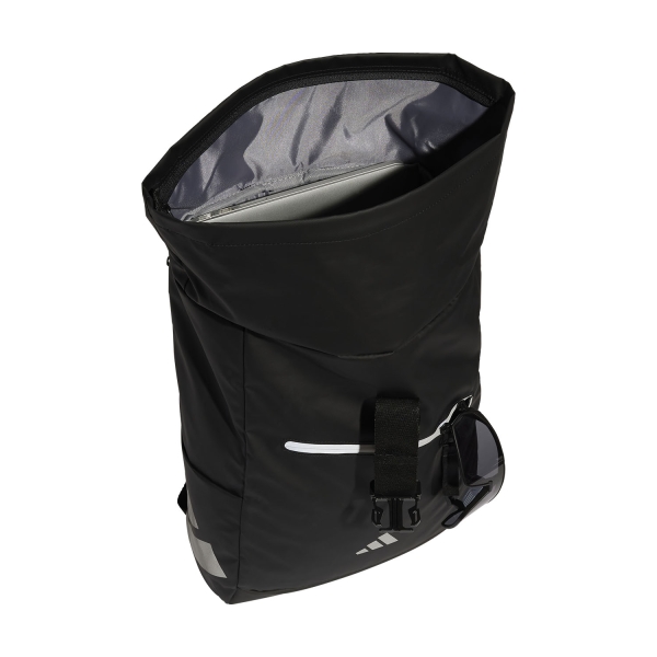 adidas Back to University Rolltop Zaino - Black/White